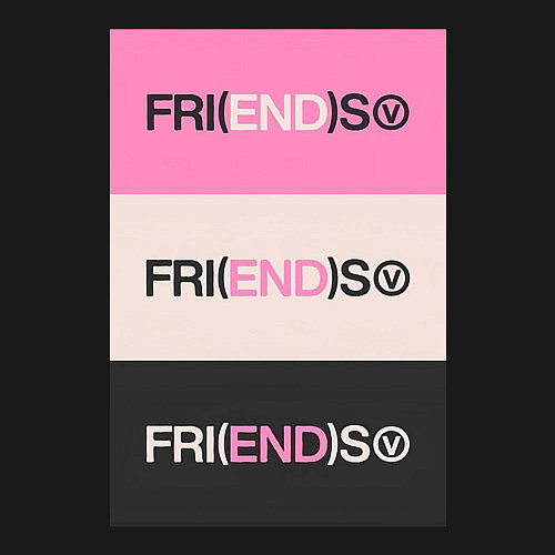 Мужской свитшот V Fri END S - friends song / Черный – фото 3