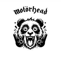 Свитшот хлопковый мужской Motorhead - rock panda, цвет: белый — фото 2