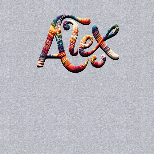 Мужской свитшот Alex yarn art / Меланж – фото 3