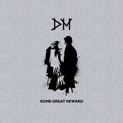 Свитшот хлопковый мужской Depeche Mode - some great reward box, цвет: меланж — фото 2