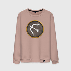 Свитшот хлопковый мужской Гунны Rome: Total War, цвет: пыльно-розовый
