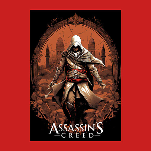 Мужской свитшот Assassins creed древний Рим / Красный – фото 3