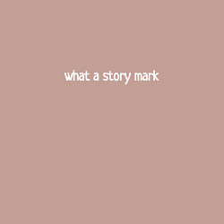 Свитшот хлопковый мужской What a story Mark meme, цвет: пыльно-розовый — фото 2