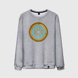 Свитшот хлопковый мужской Индия Rome: Total War Alexander, цвет: меланж