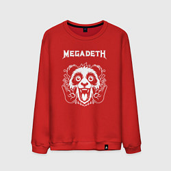 Мужской свитшот Megadeth rock panda