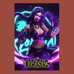 Свитшот хлопковый мужской League Of Legends Akali Kda, цвет: кирпичный — фото 2