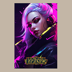 Свитшот хлопковый мужской League of Legends Kaisa Kda, цвет: миндальный — фото 2