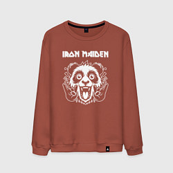 Мужской свитшот Iron Maiden rock panda