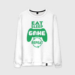 Мужской свитшот Есть спать игры
