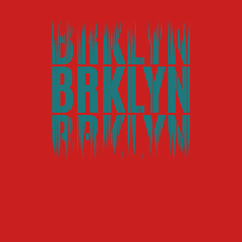 Мужской свитшот Brklyn / Красный – фото 3