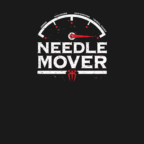 Мужской свитшот Роман Рейнс - Needle Mover / Черный – фото 3