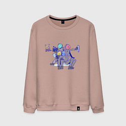 Мужской свитшот Team Content Warning