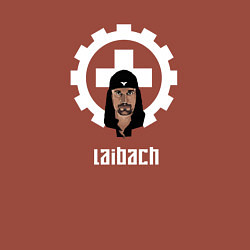 Свитшот хлопковый мужской Laibach - The Band, цвет: кирпичный — фото 2