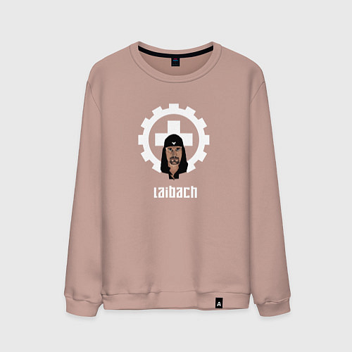 Мужской свитшот Laibach - The Band / Пыльно-розовый – фото 1