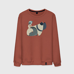 Мужской свитшот Милые друзья