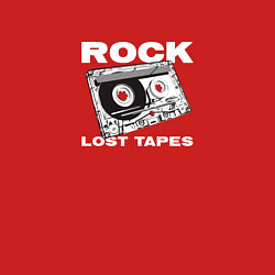 Свитшот хлопковый мужской Rock lost tapes, цвет: красный — фото 2