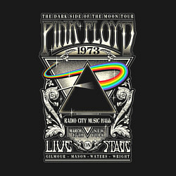 Свитшот хлопковый мужской Pink Floyd the dark of the moon tour, цвет: черный — фото 2