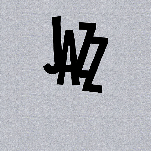 Мужской свитшот Jazz retro in black / Меланж – фото 3