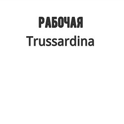 Свитшот хлопковый мужской Рабочая trussardina, цвет: белый — фото 2