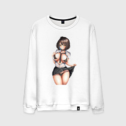 Мужской свитшот Ахегао секси герл