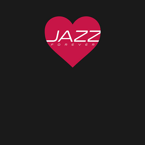 Мужской свитшот Джаз любовь навсегда / Черный – фото 3