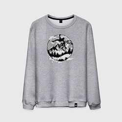 Мужской свитшот Осеннее катание