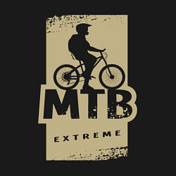 Свитшот хлопковый мужской MTB extreme, цвет: черный — фото 2