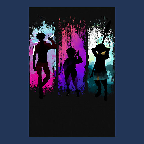 Мужской свитшот Семь смертных грехов Кинг / Тёмно-синий – фото 3