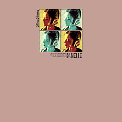 Свитшот хлопковый мужской Danielle bias, цвет: пыльно-розовый — фото 2