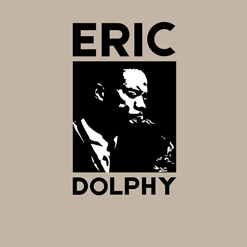Мужской свитшот Eric Dolphy jazz legend / Миндальный – фото 3