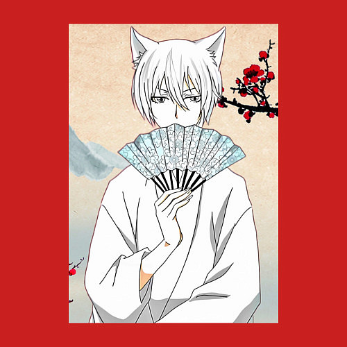 Мужской свитшот Очень приятно Бог Томоэ / Красный – фото 3