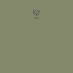 Свитшот хлопковый мужской Герб России - я патриот, цвет: авокадо — фото 2