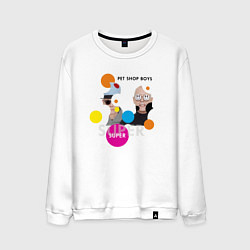 Мужской свитшот Pet Shop Boys - Super