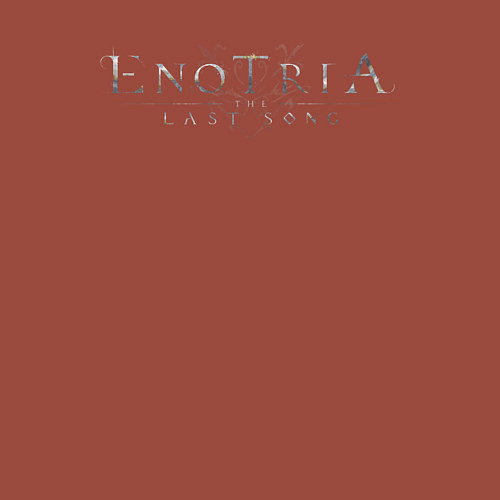 Мужской свитшот Enotria the lost song logo / Кирпичный – фото 3