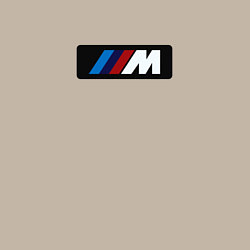 Свитшот хлопковый мужской BMW logo sport steel, цвет: миндальный — фото 2