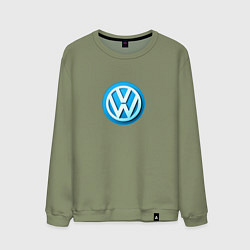 Мужской свитшот Volkswagen logo blue