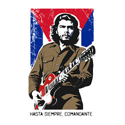 Свитшот хлопковый мужской Che Cuevara-Hasta Siempre Comandante, цвет: белый — фото 2
