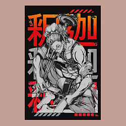 Свитшот хлопковый мужской Повесть о конце света Будда Древнеиндийский бог, цвет: пыльно-розовый — фото 2