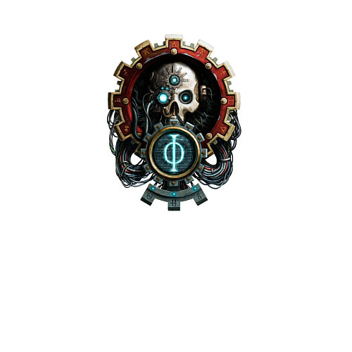 Мужской свитшот Адептус Warhammer / Белый – фото 3