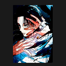 Свитшот хлопковый мужской Магическая битва Юта Оккоцу маг, цвет: черный — фото 2