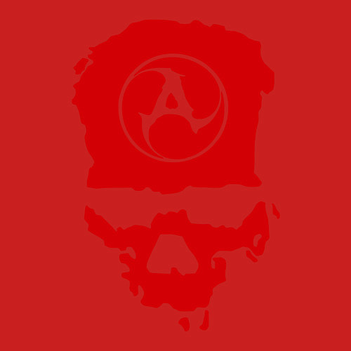 Мужской свитшот Amatory Skull / Красный – фото 3