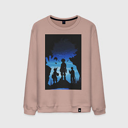 Мужской свитшот Моя геройская академия Идзуку Мидория Кацуки Бакуг