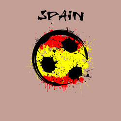 Свитшот хлопковый мужской Football Spain, цвет: пыльно-розовый — фото 2