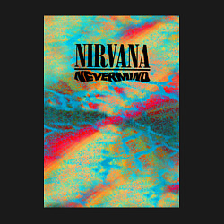 Свитшот хлопковый мужской Nirvana nevermind album, цвет: черный — фото 2