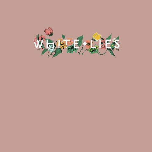 Мужской свитшот White Lies - Flowers new / Пыльно-розовый – фото 3