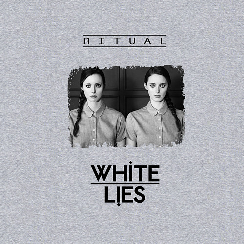 Мужской свитшот White Lies - Ritual / Меланж – фото 3