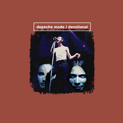 Свитшот хлопковый мужской Depeche Mode - Devotional in your room, цвет: кирпичный — фото 2