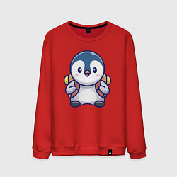 Мужской свитшот Пингвин турист