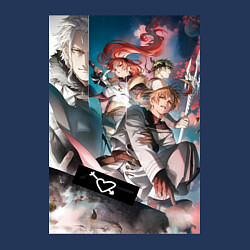 Свитшот хлопковый мужской Реинкарнация безработного Эрис Бореас Грейрат Орст, цвет: тёмно-синий — фото 2