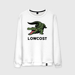 Мужской свитшот Крокодил - антибренд
